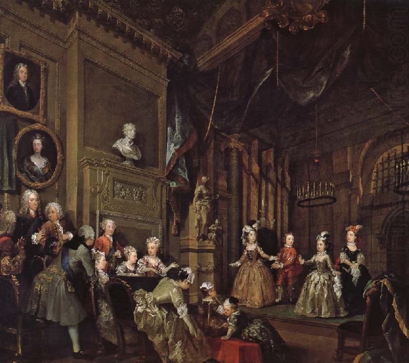 Spanish performances, William Hogarth